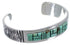 Turquoise Southwest Genuine Sterling Silver Cuff Bracelet CX49918